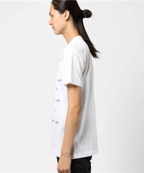HEAD PORTER（ヘッドポーター）の「DRAGONFLY TEE（Tシャツ/カットソー・メンズ・ホワイト/ブラック・X-LARGE/SMALL/LARGE/MEDIUM）」の5枚目の写真