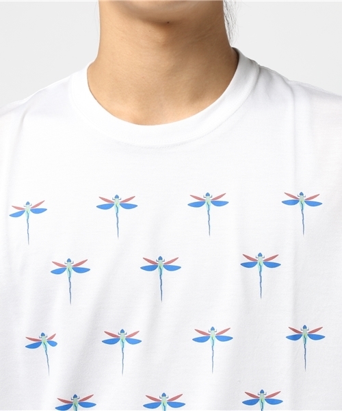 HEAD PORTER（ヘッドポーター）の「DRAGONFLY TEE（Tシャツ/カットソー・メンズ・ホワイト/ブラック・X-LARGE/SMALL/LARGE/MEDIUM）」の7枚目の写真