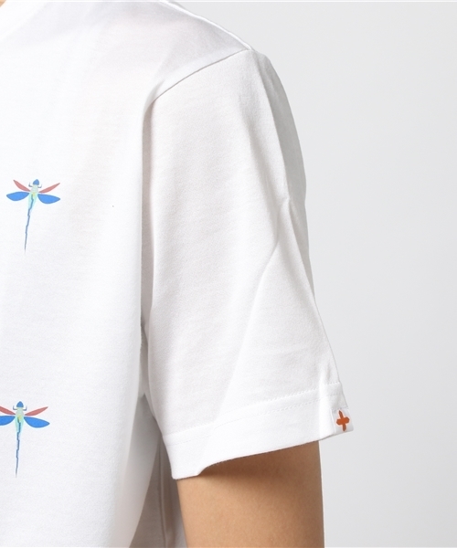 HEAD PORTER（ヘッドポーター）の「DRAGONFLY TEE（Tシャツ/カットソー・メンズ・ホワイト/ブラック・X-LARGE/SMALL/LARGE/MEDIUM）」の8枚目の写真