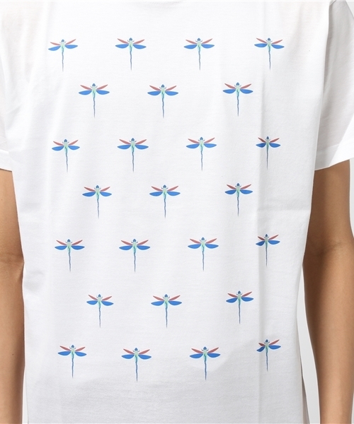 HEAD PORTER（ヘッドポーター）の「DRAGONFLY TEE（Tシャツ/カットソー・メンズ・ホワイト/ブラック・X-LARGE/SMALL/LARGE/MEDIUM）」の10枚目の写真