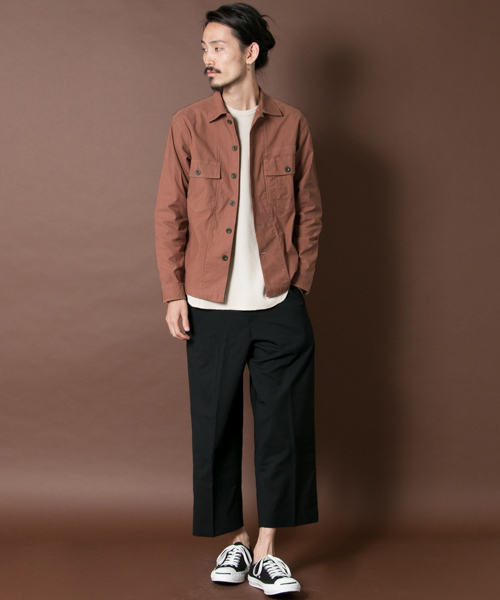 URBAN RESEARCH(アーバンリサーチ)の「UR VintageMilitary Shirts(シャツ/ブラウス・メンズ・ダークネイビー/ブラウン/カーキ・LARGE/SMALL/MEDIUM)」の14枚目の写真