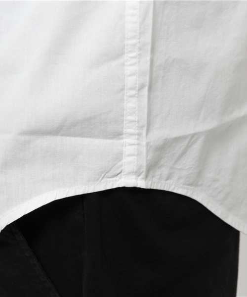 SEVENDAYS=SUNDAY(セブンデイズサンデイ)の「40/_ブロード 長袖レギュラーシャツ(シャツ/ブラウス・メンズ・カーキ/サックスブルー/オフホワイト/ベージュ・M/L/S)」の6枚目の写真