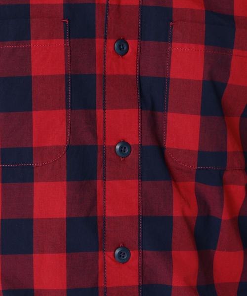 coen(コーエン)の「フーデットシャツコート(その他アウター・メンズ・レッド/ネイビー・SMALL/MEDIUM/X-LARGE/LARGE)」の13枚目の写真
