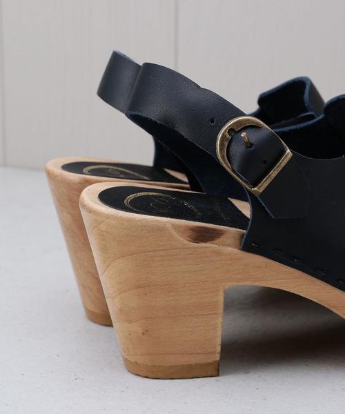 BEAUTY&YOUTH UNITED ARROWS（ビューティーアンドユースユナイテッドアローズ）の「＜NO.6＞CROWLEY TASSEL HEEL/ｻﾎﾞ. ◆（サンダル・レディース・ブラウン/ネイビー・38/39/37）」の7枚目の写真