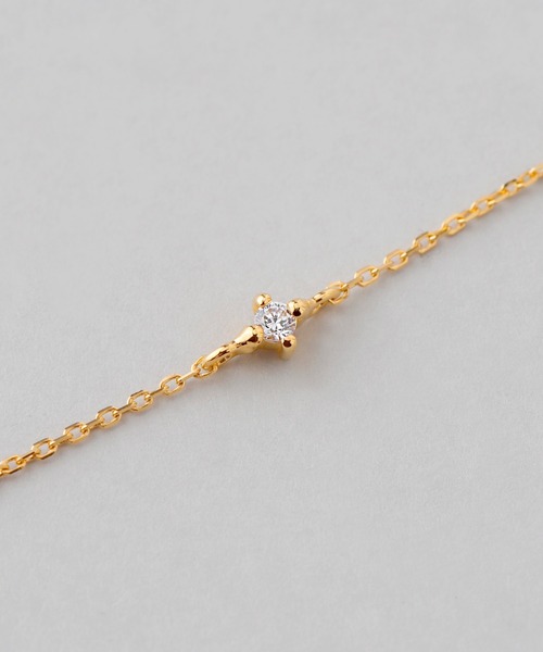 ANEMONE（アネモネ）の「ビジューチェーンブレスレット[ジャルビジュー]（ブレスレット・レディース・ゴールド・FREE）」の3枚目の写真