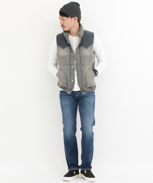 URBAN RESEARCH Sonny Label（アーバンリサーチサニーレーベル）の「ワッフルクルーネックプルオーバー（Tシャツ/カットソー・メンズ・グリーン/ブラウン/オフホワイト/チャコールグレー/イエロー・LARGE/MEDIUM）」の6枚目の写真