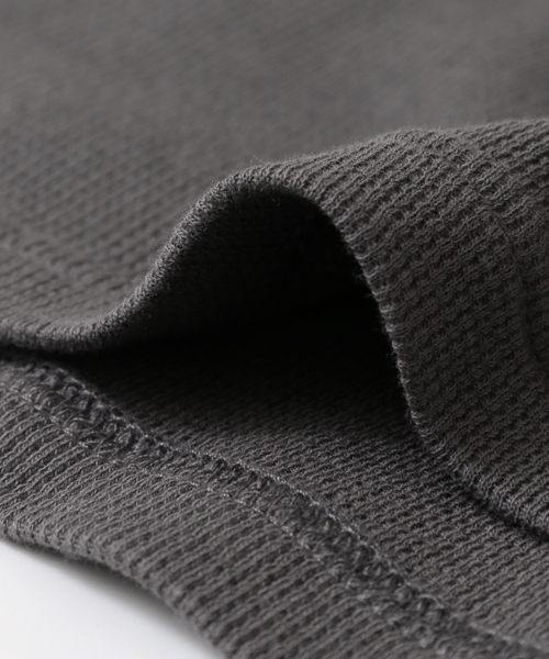 URBAN RESEARCH Sonny Label（アーバンリサーチサニーレーベル）の「ワッフルクルーネックプルオーバー（Tシャツ/カットソー・メンズ・グリーン/ブラウン/オフホワイト/チャコールグレー/イエロー・LARGE/MEDIUM）」の11枚目の写真