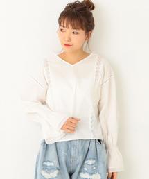 Another Edition | 【予約】【WEB店舗限定】ベルスリーブブラウス(シャツ/ブラウス)