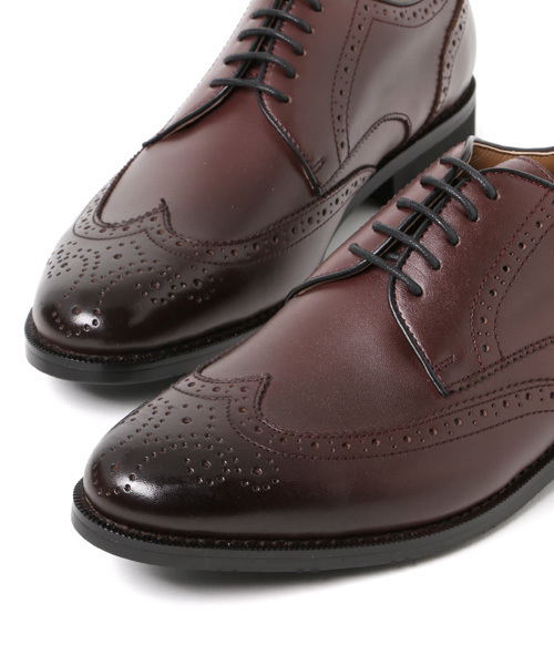 texcy luxe（テクシーリュクス）の「texcy luxe[テクシーリュクス]/ビジネスシューズ　ジャパンメイド　ラウンドウイングチップ　ＴＵ－８０６（ドレスシューズ・メンズ・ワイン/ブラック/ブラウン・26.5cm/27.5cm/27.0cm/28.0cm/25.5cm/26.0cm/25.0cm/24.5cm）」の8枚目の写真