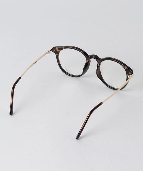 green label relaxing（グリーンレーベルリラクシング）の「BC GLR CLEAR MT BOSTON メガネ（メガネ・メンズ・ブラック/ダークブラウン・FREE）」の4枚目の写真