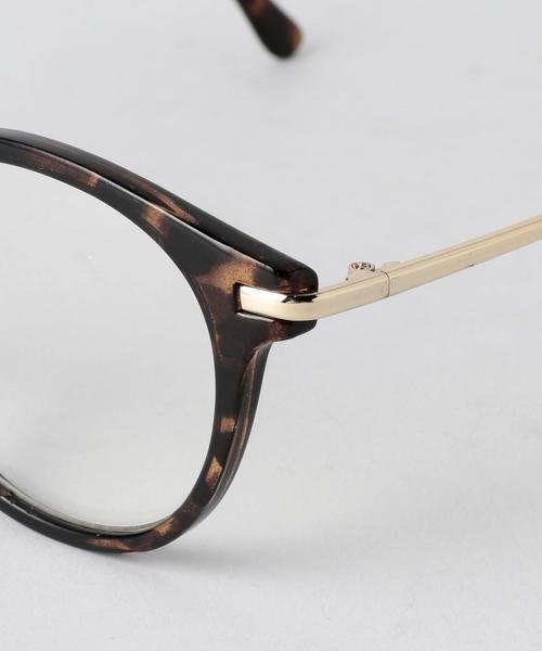 green label relaxing（グリーンレーベルリラクシング）の「BC GLR CLEAR MT BOSTON メガネ（メガネ・メンズ・ブラック/ダークブラウン・FREE）」の5枚目の写真