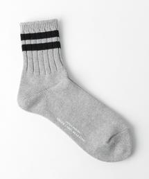 green label relaxing | BC GLR 2LINE RIB QT ソックス ◆(ソックス/靴下)