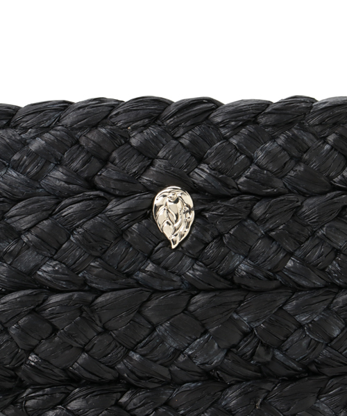 Helen Kaminski（ヘレンカミンスキー）の「HELEN KAMINSKI（ヘレンカミスキー）RHYCES（かごバッグ・レディース・ベージュ/サンドベージュ/チャコールグレー・FREE）」の8枚目の写真