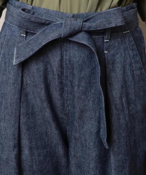coen（コーエン）の「【『LEE』2017/5月号掲載】フレンチリネンミックスワイドパンツ（その他パンツ・レディース・グレー/ネイビー・LARGE/SMALL/MEDIUM）」の17枚目の写真