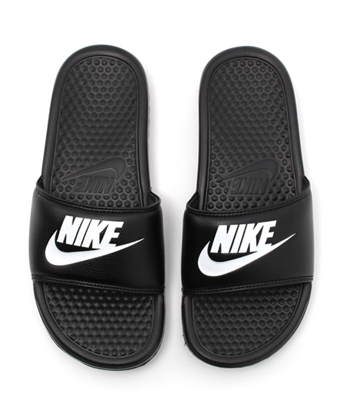 NIKE（ナイキ）の「WEGO/NIKE ベナッシ JDI（サンダル・レディース・ネイビー/ブラック/ブラック系その他・X-SMALL/SMALL）」の16枚目の写真