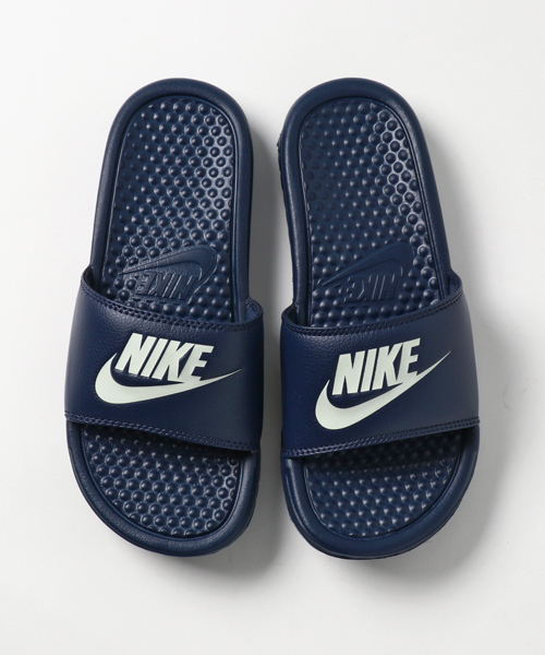 NIKE（ナイキ）の「WEGO/NIKE ベナッシ JDI（サンダル・レディース・ネイビー/ブラック/ブラック系その他・X-SMALL/SMALL）」の18枚目の写真