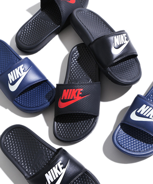 NIKE（ナイキ）の「WEGO/NIKE ベナッシ JDI（サンダル・レディース・ネイビー/ブラック/ブラック系その他・X-SMALL/SMALL）」の11枚目の写真
