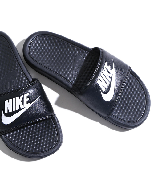 NIKE（ナイキ）の「WEGO/NIKE ベナッシ JDI（サンダル・レディース・ネイビー/ブラック/ブラック系その他・X-SMALL/SMALL）」の14枚目の写真