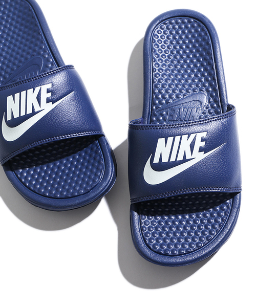 NIKE（ナイキ）の「WEGO/NIKE ベナッシ JDI（サンダル・レディース・ネイビー/ブラック/ブラック系その他・X-SMALL/SMALL）」の19枚目の写真