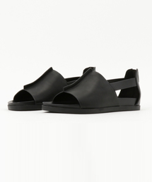 オープントゥーカットアウトサンダル / OPEN-TOE CUT-OUT SANDALS