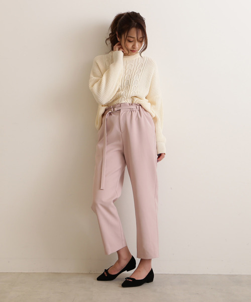 FREE'S MART（フリーズマート）の「リボンフラットシューズ（パンプス・レディース・シルバー/ピンク/ブラック・LARGE/MEDIUM）」の10枚目の写真