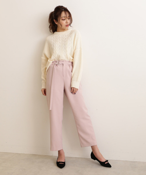 FREE'S MART（フリーズマート）の「リボンフラットシューズ（パンプス・レディース・シルバー/ピンク/ブラック・LARGE/MEDIUM）」の11枚目の写真