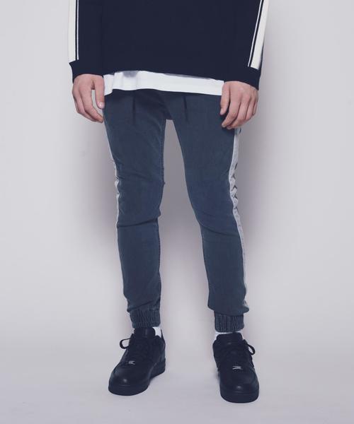 MONKEY TIME(モンキータイム)の「【WEB限定】<monkey time> DNM LINE SKNY JGGR /ジョガーパンツ ◆(デニムパンツ・メンズ・ダークグレー/ネイビー・LARGE/MEDIUM/SMALL/X-LARGE)」の3枚目の写真