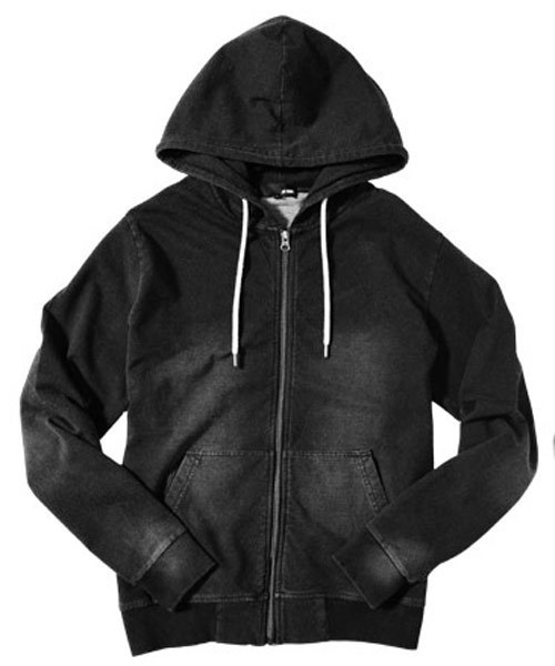 JOKER（ジョーカー）の「カットデニムスウェットジップアップパーカー トレーナー 【セットアップ対象アイテムあり：24324029】（パーカー・メンズ・ブラック/グレー/ブルー/インディゴブルー・L/M/S/XL）」の11枚目の写真