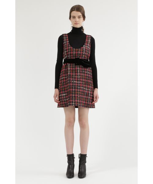 JILL STUART（ジルスチュアート）の「ロピタートルネックニット（ニット/セーター・レディース・イエロー/ベージュ/ブラック/ボルドー/パープル・MEDIUM）」の10枚目の写真