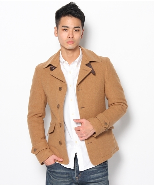 SHIPS（シップス）の「SC: メルトン シングル/Pコート（ピーコート