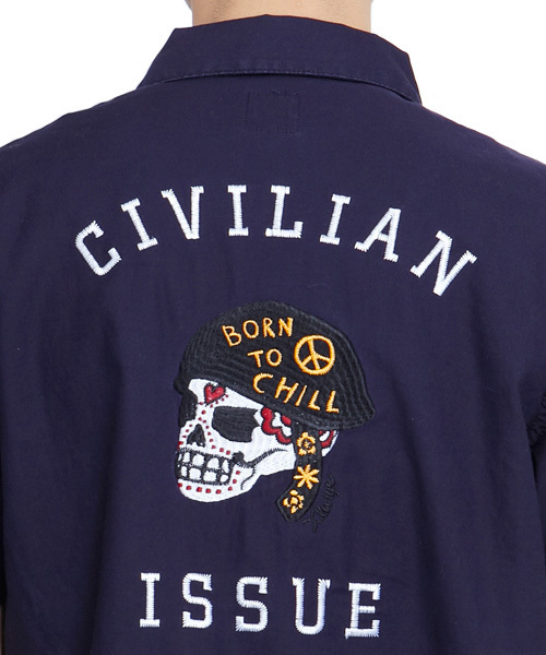 XLARGE（エクストララージ）の「MILITARY SHIRT（シャツ/ブラウス・メンズ・カーキ/オリーブ/ネイビー・SMALL/MEDIUM/LARGE/X-LARGE）」の7枚目の写真