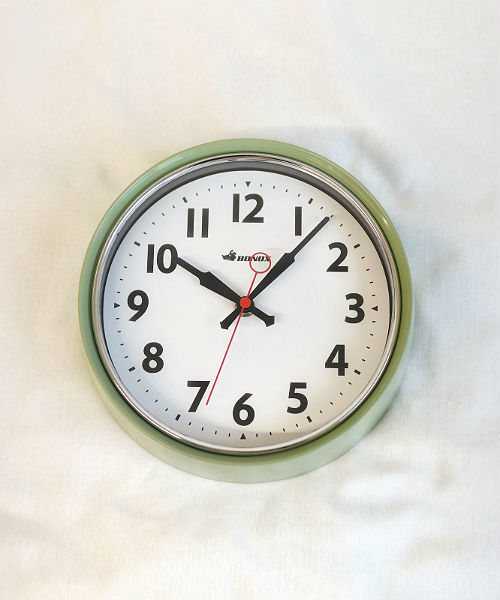 CANAL JEAN（キャナルジーン）の「DULTON　WALL CLOCK ウォールクロック（掛け時計・レディース・グリーン/ブラック/アイボリー・ONE SIZE）」の4枚目の写真