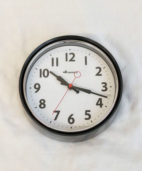 CANAL JEAN（キャナルジーン）の「DULTON　WALL CLOCK ウォールクロック（掛け時計・レディース・グリーン/ブラック/アイボリー・ONE SIZE）」の5枚目の写真