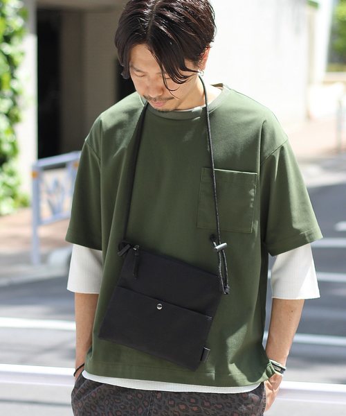 JOURNAL STANDARD relume(ジャーナルスタンダード レリューム)の「Light TRICOT CORD ビッグTシャツ#(Tシャツ/カットソー・メンズ・ブラック/ベージュ/ネイビー/グレー/キャメル/カーキ・MEDIUM/LARGE)」の5枚目の写真