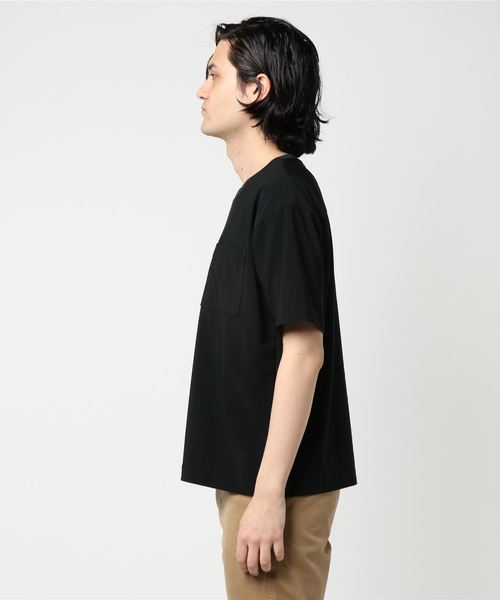 JOURNAL STANDARD relume(ジャーナルスタンダード レリューム)の「Light TRICOT CORD ビッグTシャツ#(Tシャツ/カットソー・メンズ・ブラック/ベージュ/ネイビー/グレー/キャメル/カーキ・MEDIUM/LARGE)」の14枚目の写真