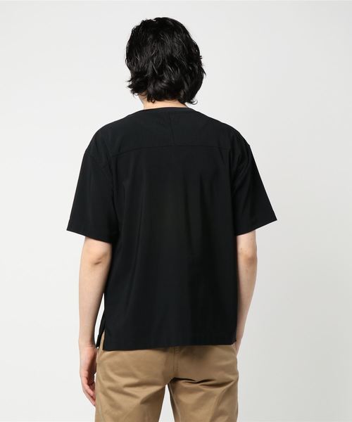 JOURNAL STANDARD relume(ジャーナルスタンダード レリューム)の「Light TRICOT CORD ビッグTシャツ#(Tシャツ/カットソー・メンズ・ブラック/ベージュ/ネイビー/グレー/キャメル/カーキ・MEDIUM/LARGE)」の12枚目の写真