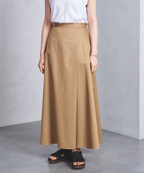 美品‼︎ユナイテッドアローズ　ラップスカート UNITED ARROWS（ユナイテッドアローズ）の「UWSC チノ ラップ
