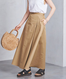 美品 UWSCチノフレアスカート UNITED ARROWS (3216 UNITED ARROWS(ユナイテッドアローズ)の「UWSC ドット フレア