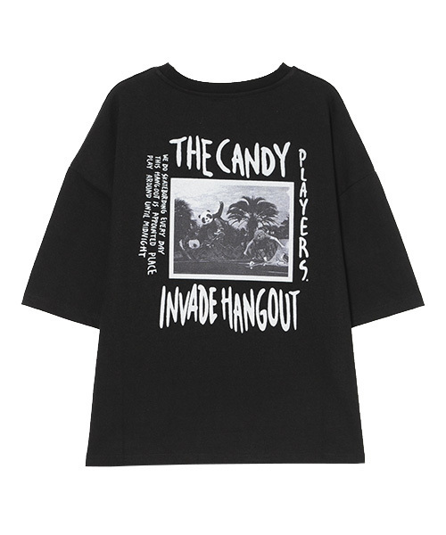 Candy Stripper（キャンディストリッパー）の「THE CANDY S/S Tシャツ（Tシャツ/カットソー・レディース・ブラック/オフホワイト/イエロー/グリーン・2）」の13枚目の写真