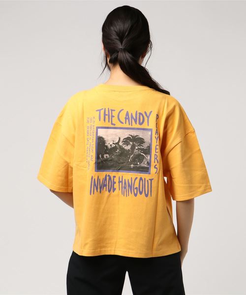 Candy Stripper（キャンディストリッパー）の「THE CANDY S/S Tシャツ（Tシャツ/カットソー・レディース・ブラック/オフホワイト/イエロー/グリーン・2）」の7枚目の写真