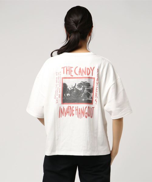 Candy Stripper（キャンディストリッパー）の「THE CANDY S/S Tシャツ（Tシャツ/カットソー・レディース・ブラック/オフホワイト/イエロー/グリーン・2）」の9枚目の写真