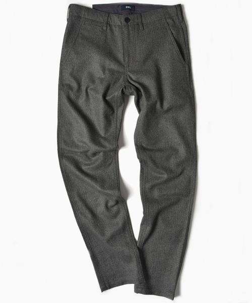 SHIPS（シップス）の「SC: ウール ヘリンボーン/ツイル テーパード チノパンツ（その他パンツ・メンズ・ネイビー/ブラウン/グレー/オリーブ・34/32/30/31/33/29）」の3枚目の写真