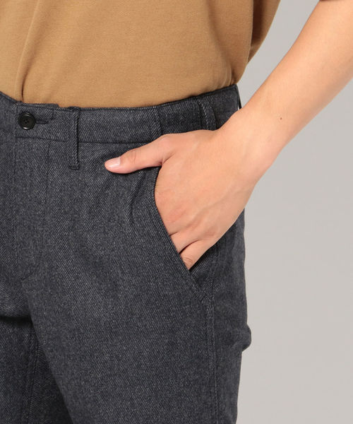 SHIPS（シップス）の「SC: ウール ヘリンボーン/ツイル テーパード チノパンツ（その他パンツ・メンズ・ネイビー/ブラウン/グレー/オリーブ・34/32/30/31/33/29）」の7枚目の写真