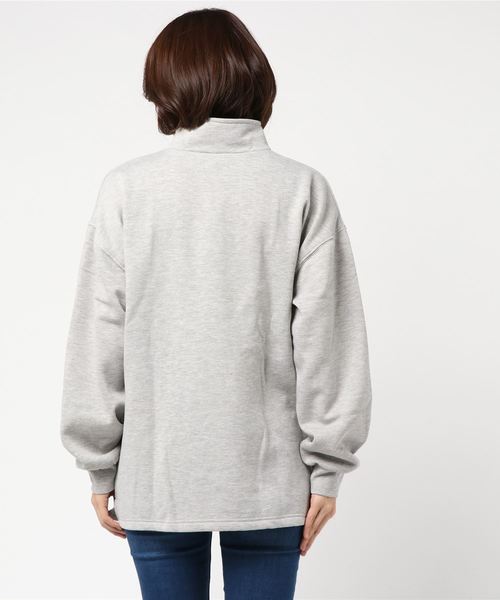 ARCHIVER(アーカイバ)の「【Si】裏起毛素材のハーフzipトレーナー(Tシャツ/カットソー・メンズ・ブラック/グレー/ワイン・MEDIUM)」の10枚目の写真