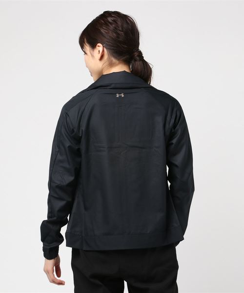 UNDER ARMOUR（アンダーアーマー）の「アンダーアーマー UA　Cloth　FZ　Jacket 1330244（その他アウター・レディース・ホワイト/ブラック・M/L/S/XL）」の4枚目の写真