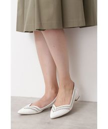 NATURAL BEAUTY BASIC | カットワークフラット(パンプス)