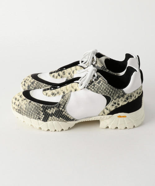 【関税&送料込】Alyx White Leather Hiking Sneakers 1017 Alyx 9sm Leather Low Top Sneaker