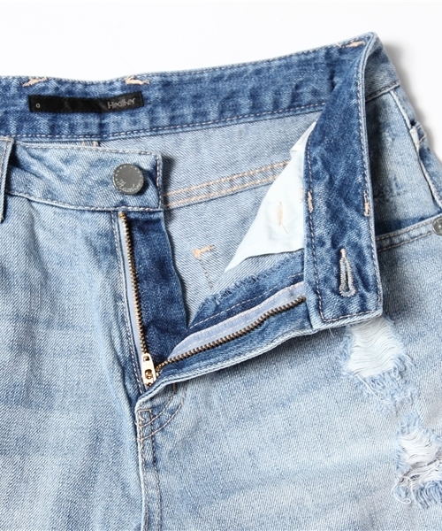 Heather（ヘザー）の「デニムダメージショートパンツ　538376（その他パンツ・レディース・ライトブルー/ネイビー・SMALL/MEDIUM）」の8枚目の写真