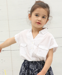 BAYFLOW | [KIDS]スキッパー半袖シャツ(シャツ/ブラウス)