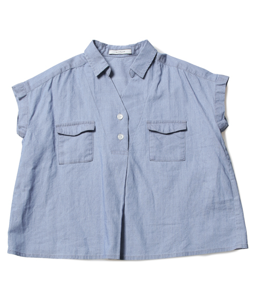 BAYFLOW（ベイフロー）の「[KIDS]スキッパー半袖シャツ（シャツ/ブラウス・キッズ・ホワイト/イエロー/ブルー・SMALL/MEDIUM/LARGE/X-LARGE/XX-LARGE）」の12枚目の写真